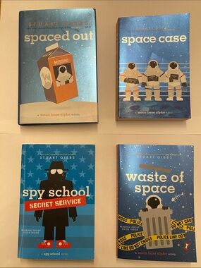 Stuart Gibbs four book bundle